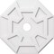 Ekena Millwork Logan Architectural Grade PVC Contemporary Ceiling Medallion, 20"OD x 3"ID x 7"C x 1"P CMP20LG-03000 - alternate 1